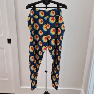 Disney Parks Pixar Bouncy Ball Leggings NWOT Size 2x Never Worn
